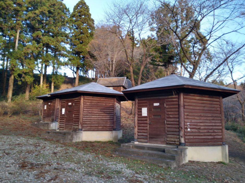 グリーンフラワー牧場の六角形バンガロー