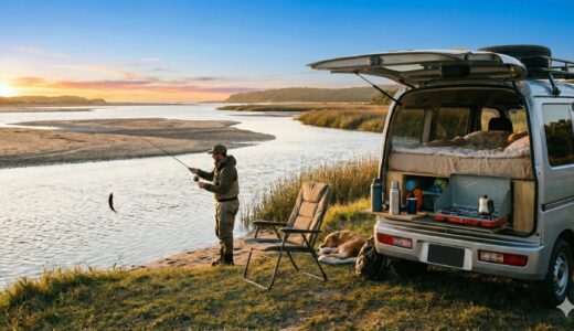 「ハイコスパ！釣りキャンプ車中泊」のススメ【週末の自由を最大化】