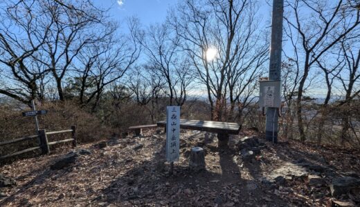 タイパ最強の絶景！片道50分で到着、冬の三毳山（みかもやま）